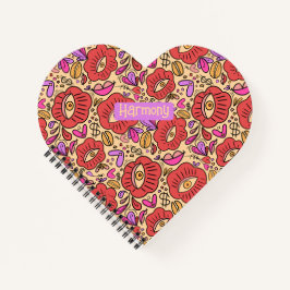 Eye Doodle Manifest Spiral Notebook Notizblock