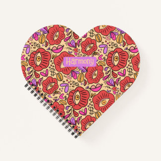 Eye Doodle Manifest Spiral Notebook Notizblock