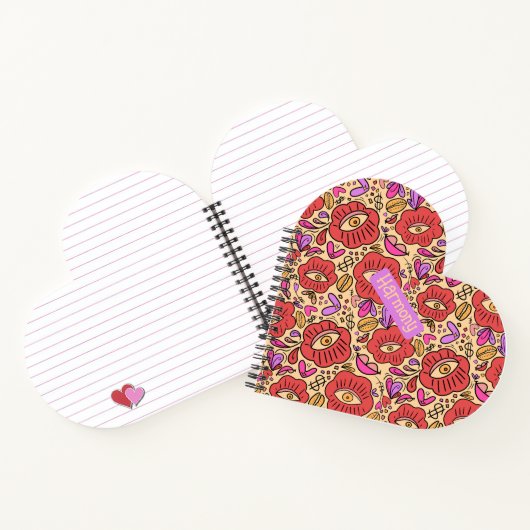 Eye Doodle Manifest Spiral Notebook Notizblock (Innenseite)