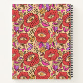 Eye Doodle Manifest Spiral Notebook Notizblock (Rückseite)