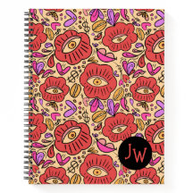 Eye Doodle Manifest Spiral Notebook