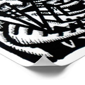Eye-Eye, von Brian Benson Poster (Ecke)