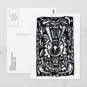 Eye-Eye von Brian Benson Postkarte (Vorne/Hinten)