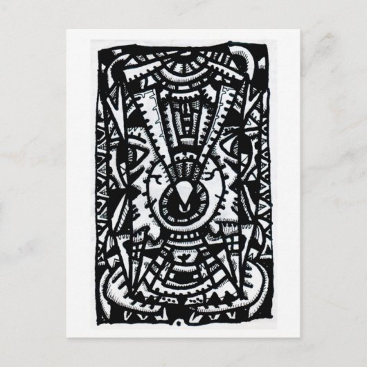 Eye-Eye von Brian Benson Postkarte (Vorderseite)