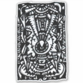 Eye-Eye von Brian Benson, Vinyl Sticker (Vorderseite)