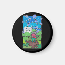 Eye Feel Stuck Magnet