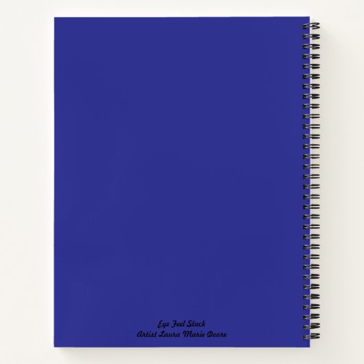 Eye Feel Stuck Notizblock (Rückseite)