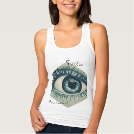 Eye freedom tank top