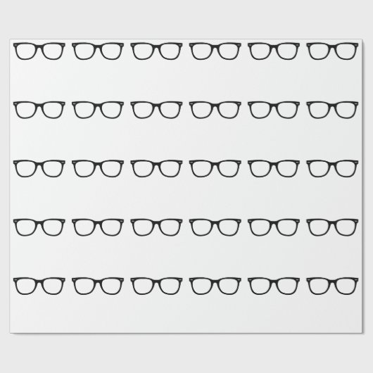 Eye Glasses Geschenkpapier (Flach)