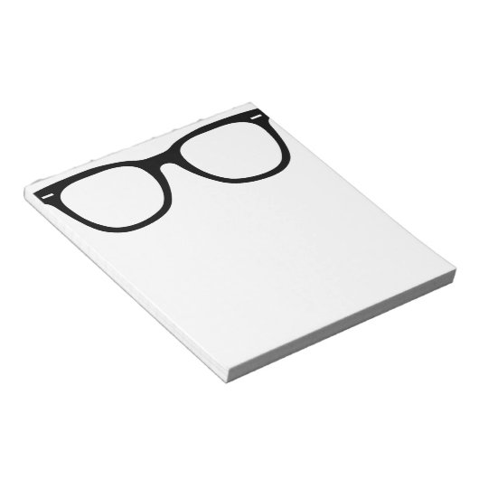 Eye Glasses Notizblock (angewinkelt)