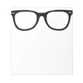 Eye Glasses Notizblock (Vorderseite)