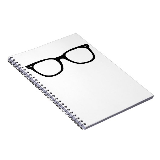 Eye Glasses Notizblock (Rechte Seite)
