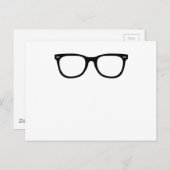 Eye Glasses Postkarte (Vorne/Hinten)