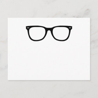 Eye Glasses Postkarte