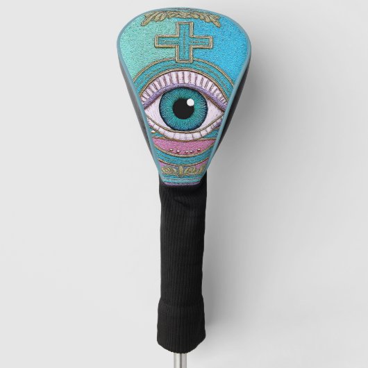 Eye Golf Head Cover Headcover (Vorderseite)