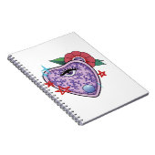 Eye Halloween Notizblock (Rechte Seite)