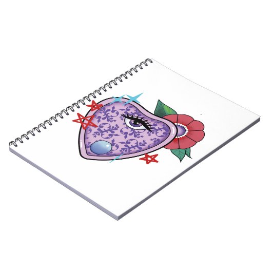 Eye Halloween Notizblock (Linke Seite)