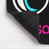 Eye Heart Pictogram, <PERSONALIZE> Mousepad (Ecke)