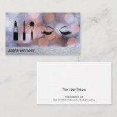 Eye Lash Glitzer | Makeup Artist Visitenkarte (Vorne/Hinten)