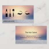 Eye Lash Glitzer | Makeup Artist Visitenkarte (Vorne/Hinten)