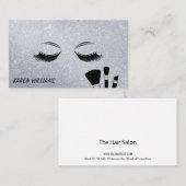 Eye Lash Glitzer | Makeup Brushes Visitenkarte (Vorne/Hinten)