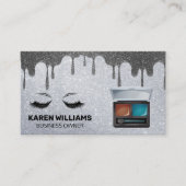 Eye Lash Glitzer | Makeup-Kit | GLITZER TROPFEN Visitenkarte (Vorderseite)