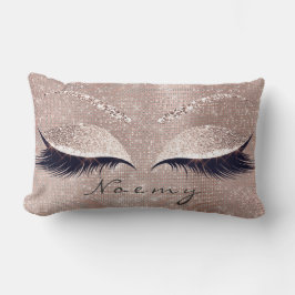 Eye Lashes Glitzer Black Glam Makeup NameSequin Lendenkissen