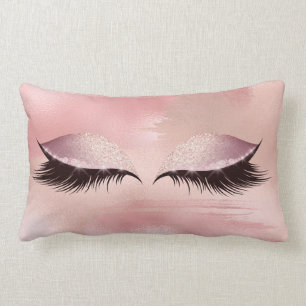 Eye Lashes Glitzer Glam Make-Up Blush Stokes Glam Lendenkissen