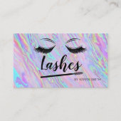 Eye Lashes | Zusammensetzung | Irisierend Terminkarte (Vorderseite)