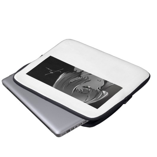 【Eye line】 Laptopschutzhülle (Vorne Knopf)