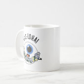Eye-loha Funny Eye Pun Kaffeetasse (Vorderseite Links)