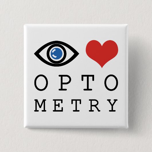 Eye Love Heart Optometrie - Optiker Sehtesttafel Button (Vorderseite)