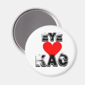 EYE Luv KaC Magnet (Vorderseite/Rückseite)