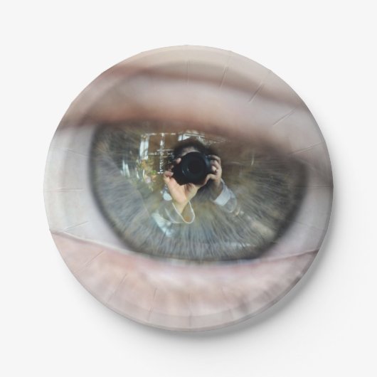 Eye-Macro von Shirley Taylor Pappteller (Vorderseite)