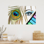 Eye Makeup Beauty Poster (Küche)