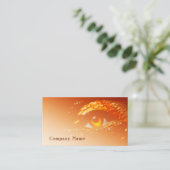 Eye Makeup Visitenkarte (Stehend Vorderseite)