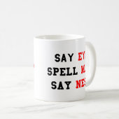 Eye Map Ness Kaffeetasse (VorderseiteRechts)