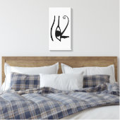 Eye of Horus – Anch – Lebensschlüssel –Hieroglyphs Leinwanddruck (Insitu (Schlafzimmer))