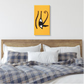 Eye of Horus – Anch – Lebensschlüssel –Hieroglyphs Leinwanddruck (Insitu (Schlafzimmer))