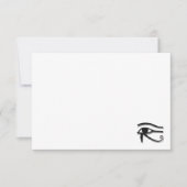 Eye Of Horus Egyptian Symbol Custom Blank Mitteilungskarte (Vorderseite)