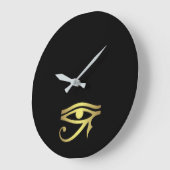 Eye of horus Egyptian symbol Große Wanduhr (Winkel)