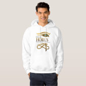 Eye of Horus Hoodie – Ancient Egyptian Symbol (Vorne ganz)
