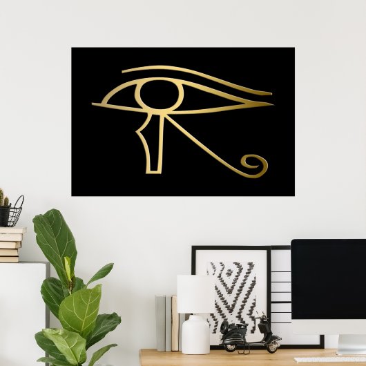 Eye of Horus Poster (Heimbüro)
