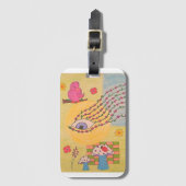 Eye of Nature Gepäckanhänger (Vorderseite Vertikal)