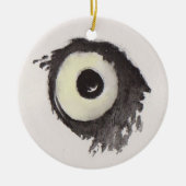 Eye of Owl - Gaze Collection  Keramik Ornament (Vorne)