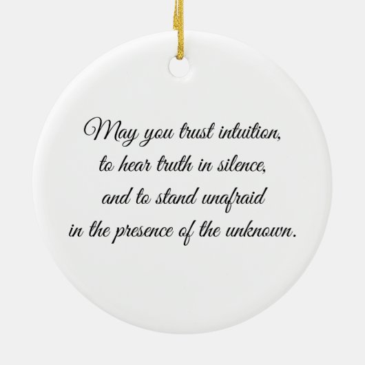 Eye of Owl - Gaze Collection  Keramik Ornament (Hinten)