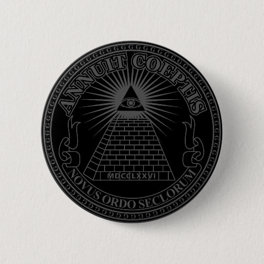 Eye of Providence 2 Button (Vorderseite)