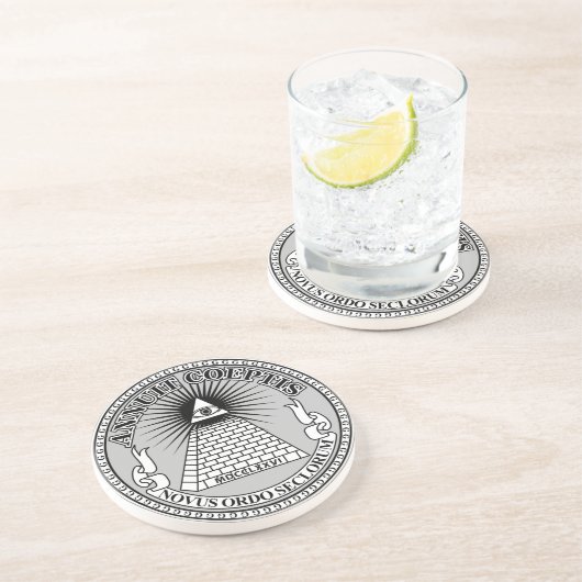 Eye of Providence Untersetzer (Seite)