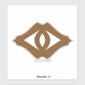 Eye of Sauron Aufkleber (Blatt)