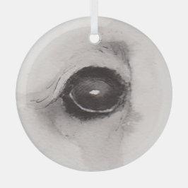 Eye of the Bear – Gaze Collection Glass Ornament